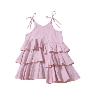 

Kids Clothes Dress For Girl Fashionable Baby Clothes Princess Baby Dress Summer Sleeveless Children Girl Dresses