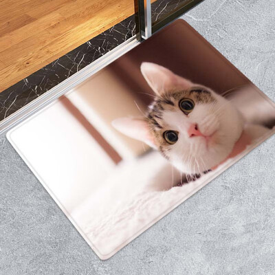 

Nordic Carpets Soft Flannel 3D Printed Area Rugs Parlor Cartoon Cat Turtle Sunset Mat Rugs Anti-slip Rug For Living Room Decor