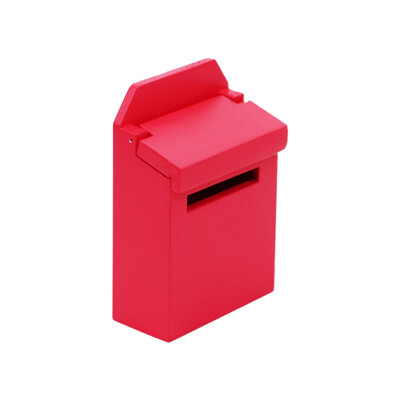 

〖Follure〗Miniature Wooden Furniture Colorful Outside Postbox Mailbox For 112 Dollhouse