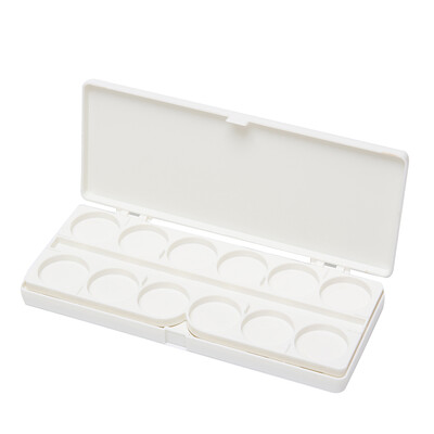 

24 Grids Paint Palette Nail Art Painting Supplies Color Palette Drawing Color Painting Glue Palettes Tools