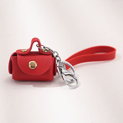 

New creative coin purse keychain Car key ring Female bag pendant Fashion personalized key ring Jewelry key chains Various Colors