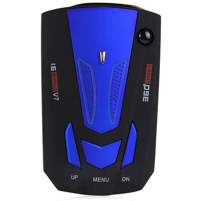 

Car Trucker Speed V7 Radar Detector Voice Alert Warning 16 Band Auto 360 Degrees