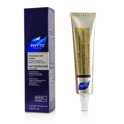 

PHYTO - Phytokeratine Extreme Cleansing Care Cream Ultra-Damaged Brittle & Dry Hair 75ml253oz