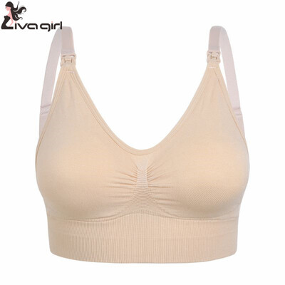 

Seamless Bras Women Nursing Bra Long Side Breastfeeding Women Feeding Underwear Nursing Bra Clothes for Pregnant