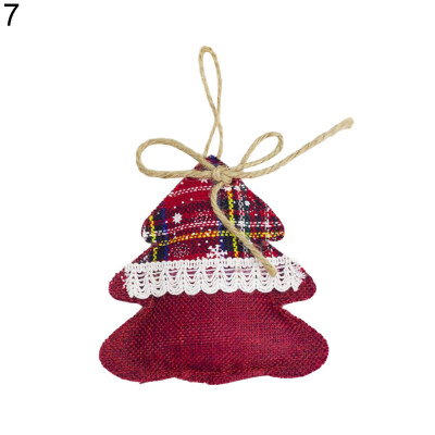 

Christmas Stocking Bell Tree Mitten Star Ornament Decoration Hanging Pendant