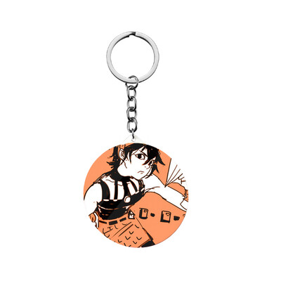 

CAR-TOBBY Anime Jojo Bizarre Adventure Keychain Cosplay Prop Accessories Key Ring Jewelry Pendant