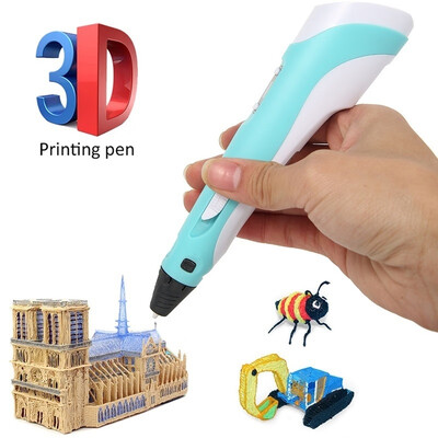 

Magic 3D Printing Pen 8 Speed Drawing Printer Pen Temperature Control 3 Colors PLA Filament Refill