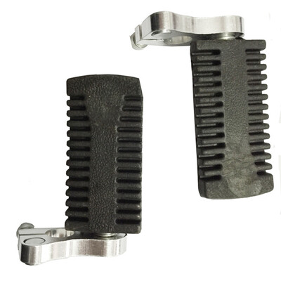 

1 Pair 10cm Mini Pocket Bike Pedals Kit 49CC Foot Pegs Motorcycle Conversion New