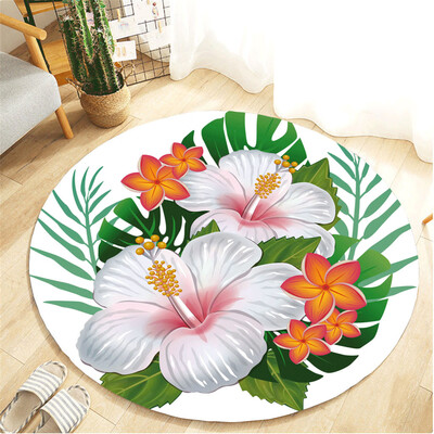 

〖Follure〗Botany Elements Blanket Round Bathroom carpet 55cm