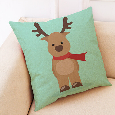 

Tailored Christmas Home Decor Cushion Cover Graffi Style Throw Pillowcase Pillow Covers