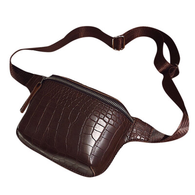 

Tailored Women 2019 New Fashion Pockets Casual Shoulder Bag Simple Waist Bag Chest Bag