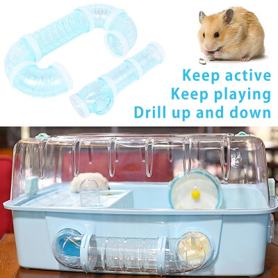 

Hamster External DIY Pipeline Tunnel Fittings Tube Exercise Cage Accessories Small Pet Toys