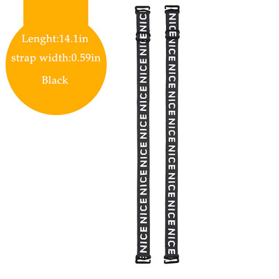 

Fashion Summer Letter Print Bra Straps Comfort Polyester Adjustable Underwear Straps Intimates Accessories