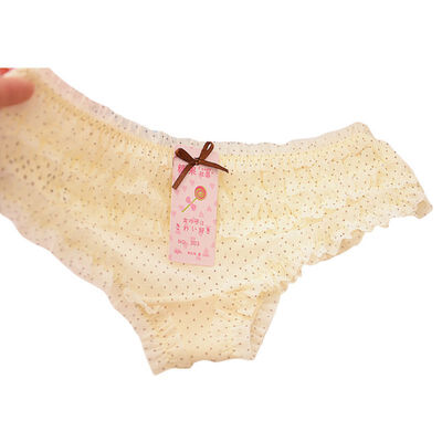 

Women Lace Ruffles Sexy Women Briefs Panties Female Underwear Womens Sheer Panties Butt Lifter Briefs