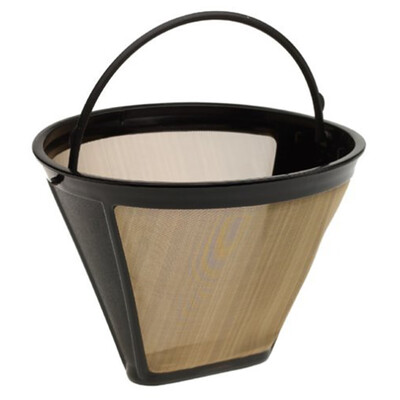 

Cone Shape Permanent Coffee Filter Washable Stainless Steel Reusable Cafe Coffee Maker Machine Tea Tool