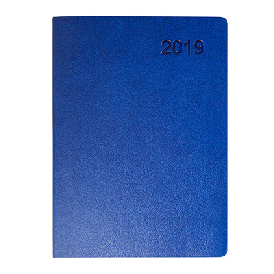 

Jinlongxing Glosen 2019 efficiency this schedule this plan notebook A5 business notebook thick calendar calendar office stationery 8267 blue