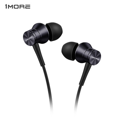 

Wanmo 1MORE earphones in-ear wired Apple Huawei millet for mobile phone headset piston headset E1009 deep gray