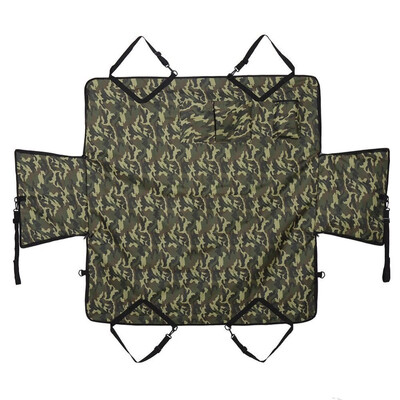 

Collapsible Waterproof Camouflage Pattern Oxford Fabric Pet Protector Rear Back Seat Cover Cars Mat
