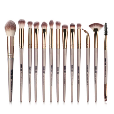 

13pcs Loose Powder Eyelash Eyeshadow Eyebrow Brush Lip Brush Cosmetic Brush Kit Eye Makeup Brush Set