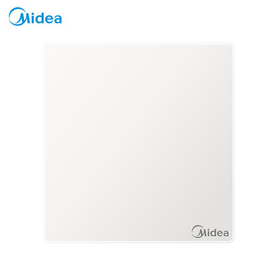 

Midea Midea switch socket power supply type 86 blank panel splash-proof white cover wall concealed home ya white without border E05