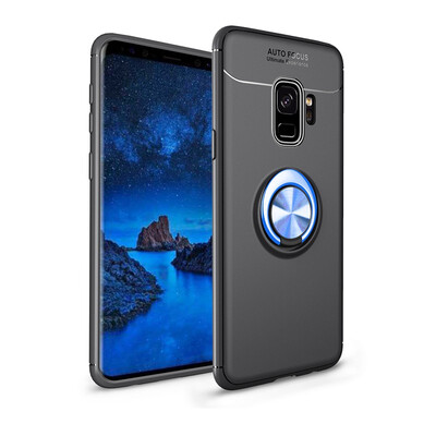 

Goowiiz Phone Case For Samsung Galaxy J2 CoreA7 2018A750A9 2019 Luxury Metal Ring Magnetic Bracket TPU Shockproof Cooling