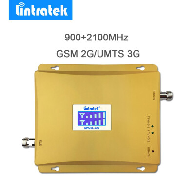 

LCD Display UMTS 3G 2100MHz GSM 900Mhz Repeater Dual Band Cell Phone cellular signal booster GSM Signal Repeater Amplifier40