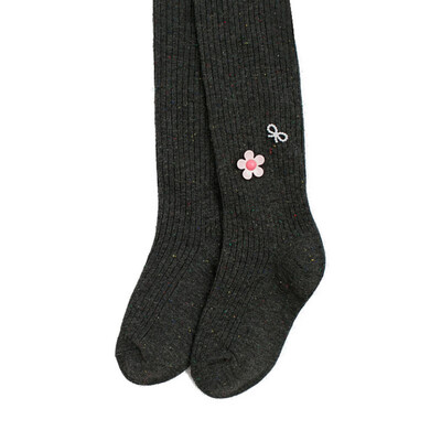 

4 Color Toddler Pantyhose Girl Baby Socks Non-Slip Cute Three-Dimensional Flower Color Spots Warm Baby Girl Princess Socks