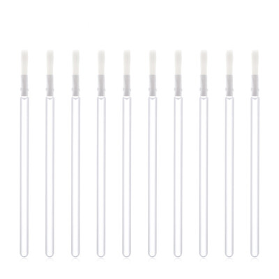 

50pcsSet Disposable Lip Brush Lip Liner Brush Kit Nylon Bristles Plastic Handle Cosmetic Brush Makeup Tools