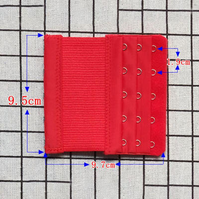 

Women Bra Strap Extender 3 Rows 5 Hooks Bra Extenders Clasp Strap Sewing Tools Soutien Gorge Invisible Intimates Accessorie W1