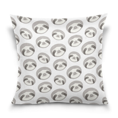 

ALAZA Throw Pillow Cover 16 X 16 inch Christmas Gift Cushion Cover with Many Koalas Printed Pillowcase