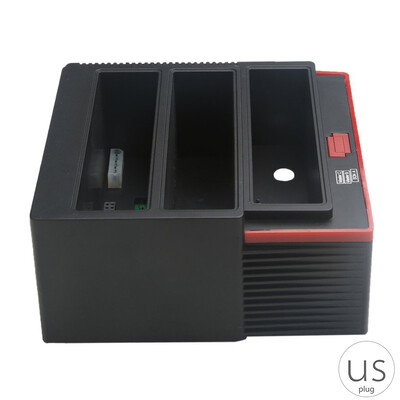 

External Triple USB 30 To 25" 35" SATA IDE Hard Disk Drive HDD Clone Docking Station Card Reader