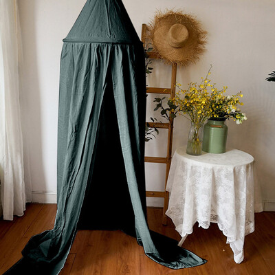 

Toponeto Baby Bed Canopy Bedcover Round Mosquito Net Curtain Bedd