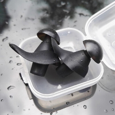 

One Pair Waterproof Swimming Silicone Ear Plug Protector Ear Plugs Protector