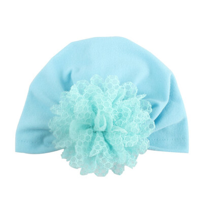 

New Baby Girl Flower Elastic Hats Turban Cap Cute Soft Infant Hair Accessories