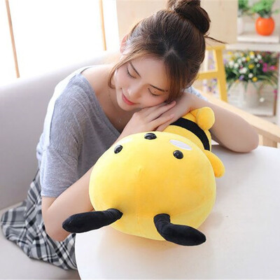 

Gobestart Lovely Soft Little Bee Animal Doll Stuffed Plush Toy Home Party Wedding Kid Gift