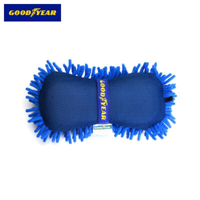 

GOODYEAR Car Wash Sponge-Premium Chenille Microfiber Water Absorpt Household Kitchen office Beauty Washing Supplies Large Size