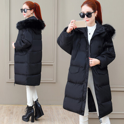 

Toponeto Fashion Women Winter Fur Neck Hooded Down Warm Coat Down Jacket Windbreaker Coat