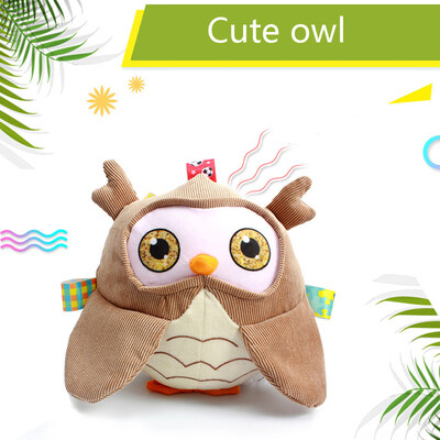 

YIWULA Kids Baby Owl Handbells Musical Developmental Toy Bed Bells Rattle Toys Gift