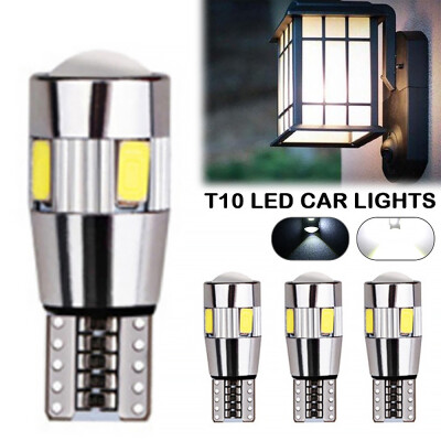 

204PCS T10 LED Bulbs Car Side Light Bulbs 6 SMD Led Xenon