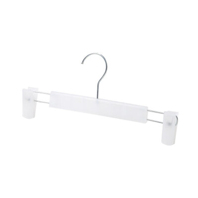 

Multifunctional Plastic Pants Clip Trouser Storage With 2 Clip Clothes Hanger