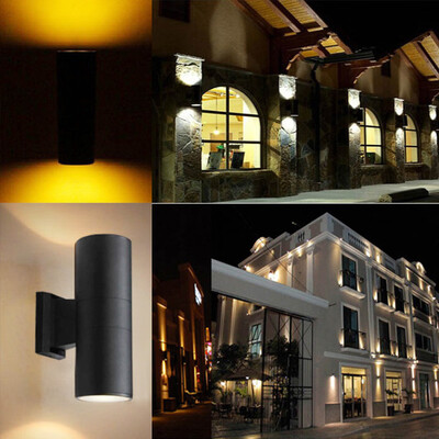 

Gobestart AC Power Supply Motion Sensor Up & Down Outdoor Wall Security Light 6W