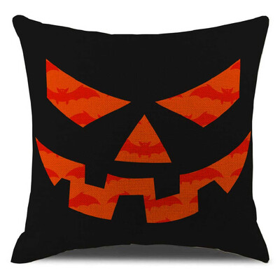 

〖Follure〗Halloween Pumpkin Pillow Cover Pillowcases Decorative Sofa Cushion Cover
