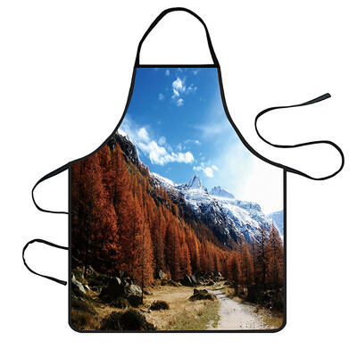 

Toponeto Home Women Waterproof Cute Cartoon Kitchen Restaurant Cooking Bib Apron Aprons