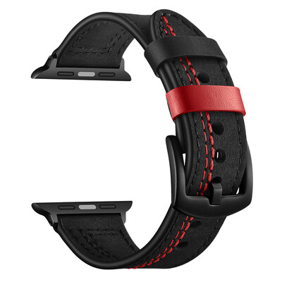 

〖Follure〗Leather Watch Band Replacement Wrist Straps Bracelet for Apple Watch 38MM40MM