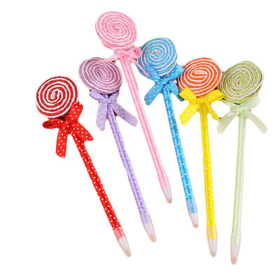 

Korean Creative Stationery Cute Bowknot Student Gift Lollipop Ballpoint Pen