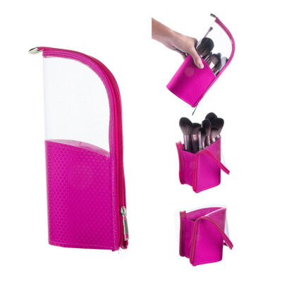

Transparent TPU Makeup Bag Waterproof Multifunctional Travel Cosmetic Bag Wash Bag