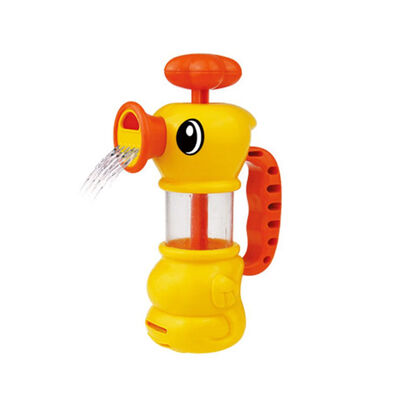 

Children Baby Bath Shower Toy Bathtub Swimming Pool Cute Duck Water Spray Pump Toys Cartoon Educational Toy
