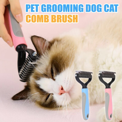 

Pet Brush Dog Deshedding Brush Cat Hair Remover Grooming Deshedding Tool Trimmer Comb Rake