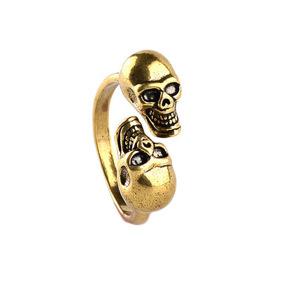 

Europe&the United States Fashion Retro Men Personality Skeleton Ring Jewelry Accessories