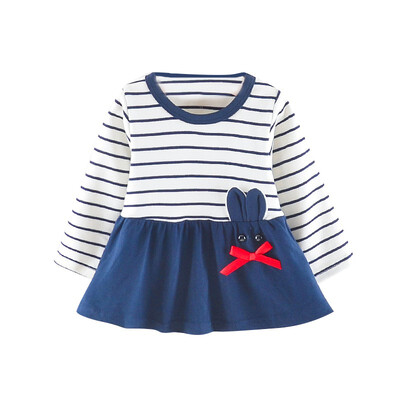 

Baby Kids Girl Long Sleeve Dress Spring Girls Plaid Dresses Children Clothes Baby Cotton Princess Dress Outfits